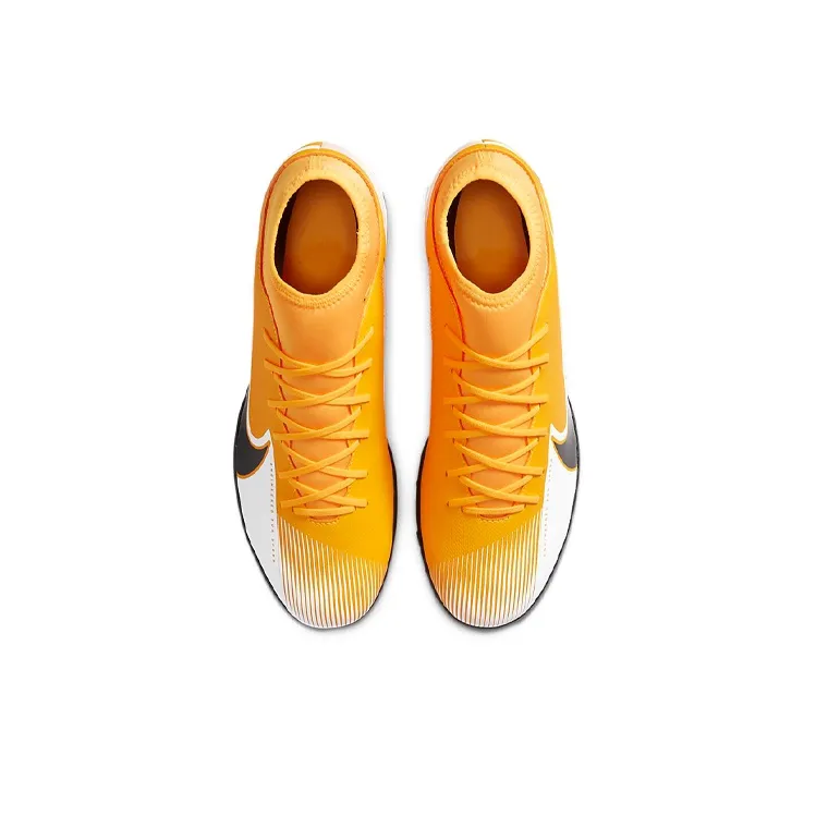 Nike Mercurial Superfly 7 Club TF Turf 'Black Yellow'-3
