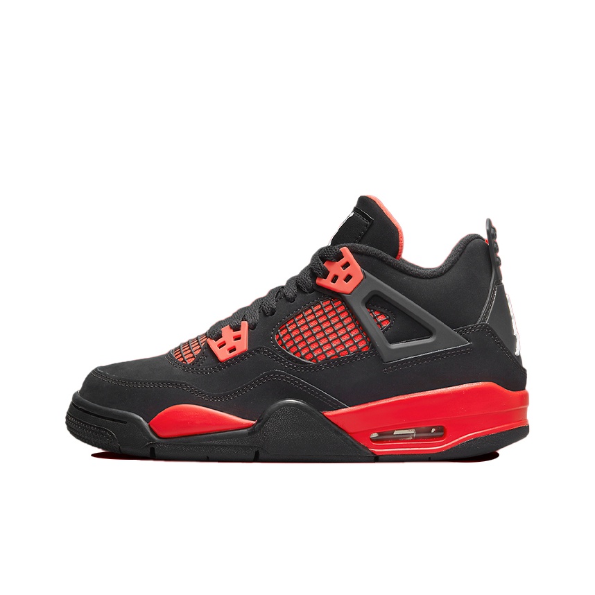 Jordan 4 Retro Red Thunder (GS) - POIZON