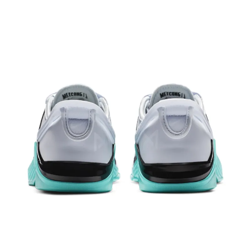 Nike Metcon 6 Flyease Grey Oracle Aqua Women's-4