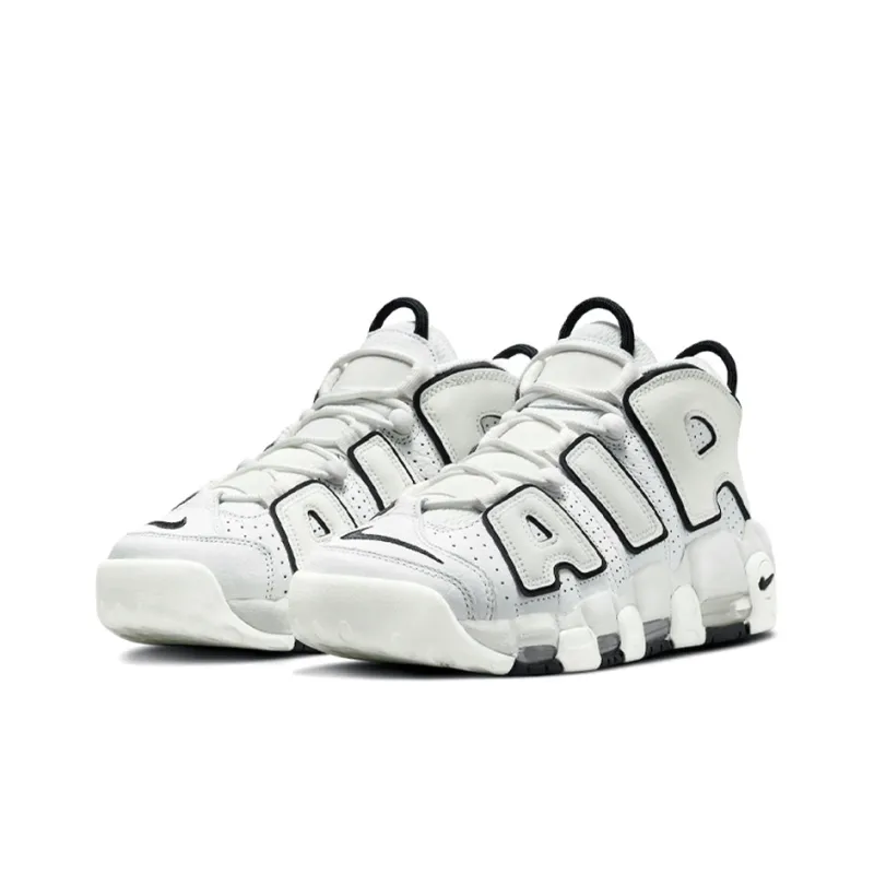 Nike Air More Uptempo 'White Black' Women's-2