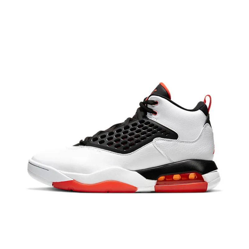 JORDAN Maxin 200 White Black Team Orange-0