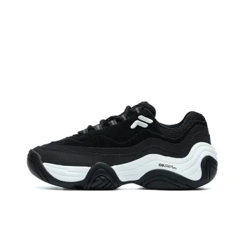 FILA FUSION HERITAGE BASKETBALL Handle Low Top Vintage Basketball Shoes Women's Black White