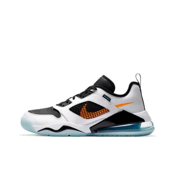JORDAN Mars 270 Low White Black Orange Aqua