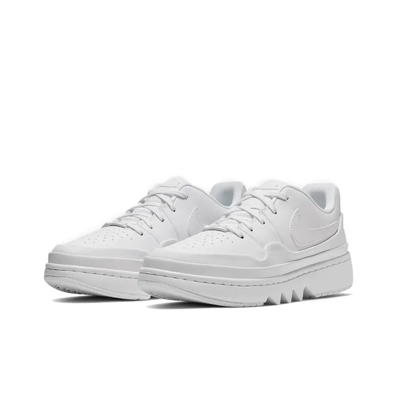 Jordan 1 Jester Xx Low Laced Triple White Women's-2