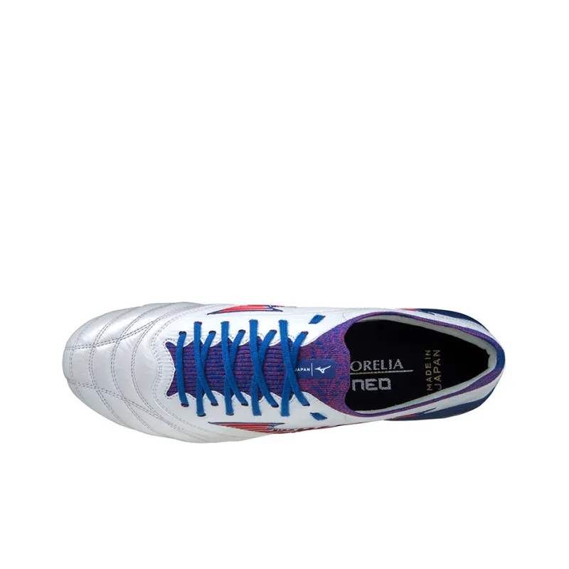 Mizuno Morelia Neo 3 Beta Japan 'White High Risk Red Blue'-2