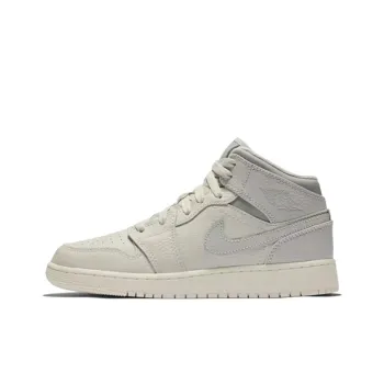 Jordan 1 Mid Light Bone/Wolf Grey