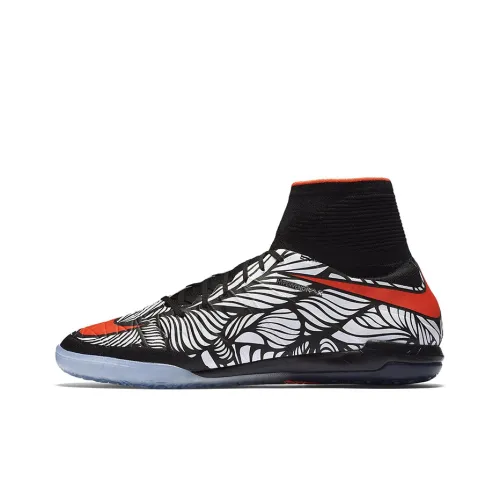 Nike HypervenomX Phantom Soccer Shoes Men High-Top Black/White/Red