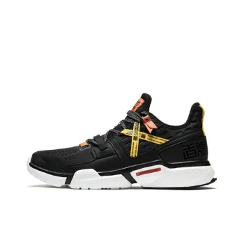 XTEP Ali Collection Martial Arts Training Durable Breathable Low Top Training Shoes Men's Black