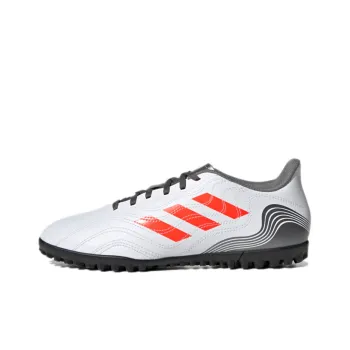 Adidas Copa Sense.4 Wear-Resistant Slip-Resistant Soccer Shoes Men's White Red
