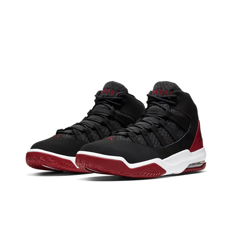 Jordan Max Aura Black Suede-2