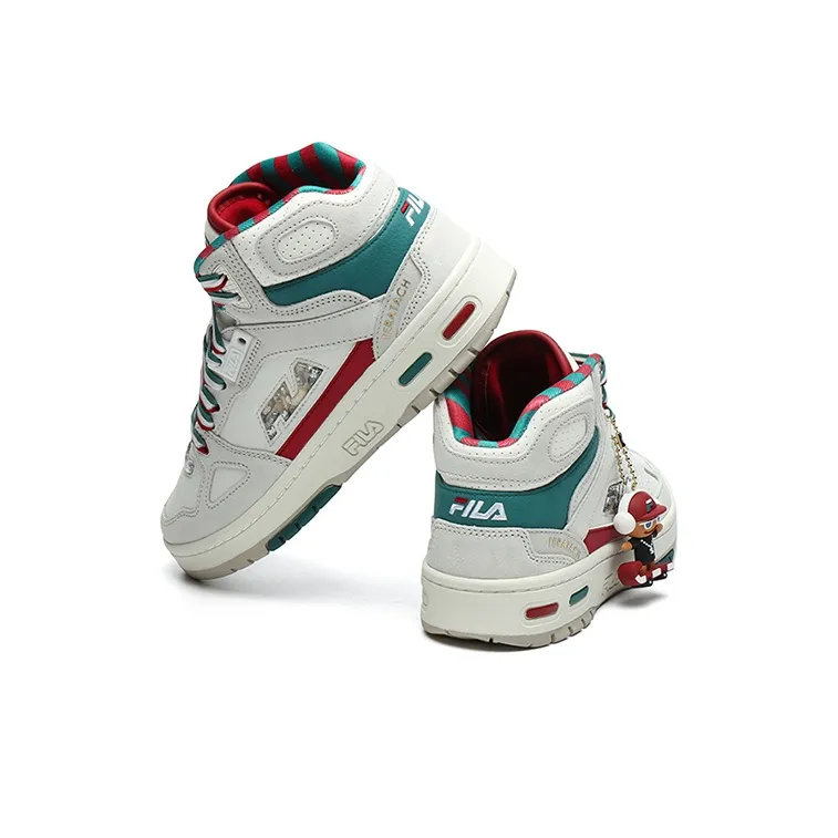 FILA FUSION Teratach Basketball Shoes 'White Grey' Women's-3