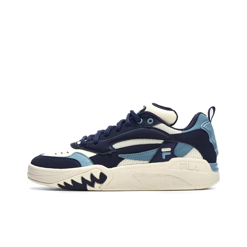 FILA FUSION Vintage Basketbal Shoes 'Navy Blue'-0