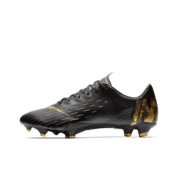 Nike Vapor 12 Pro Fg Black Metallic Vivid Gold
