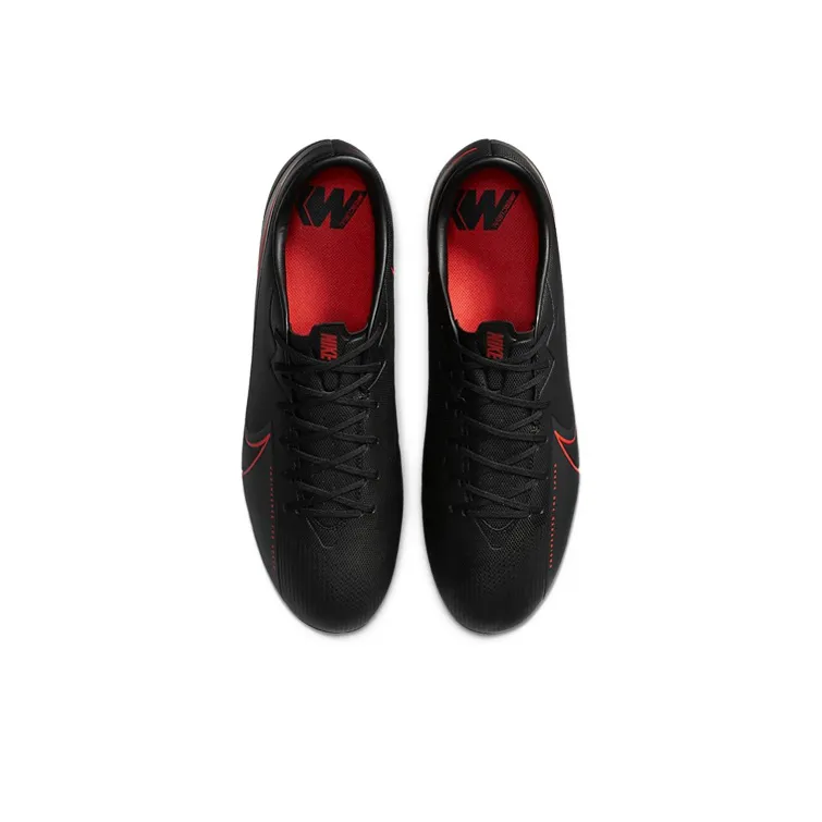 Nike Mercurial Vapor 13 Academy Sgpro AntiClog Traction 'Black Red'-3