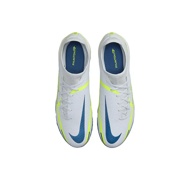 Nike Phantom GT2 Academy Df Tf 'White Blue Green'-3