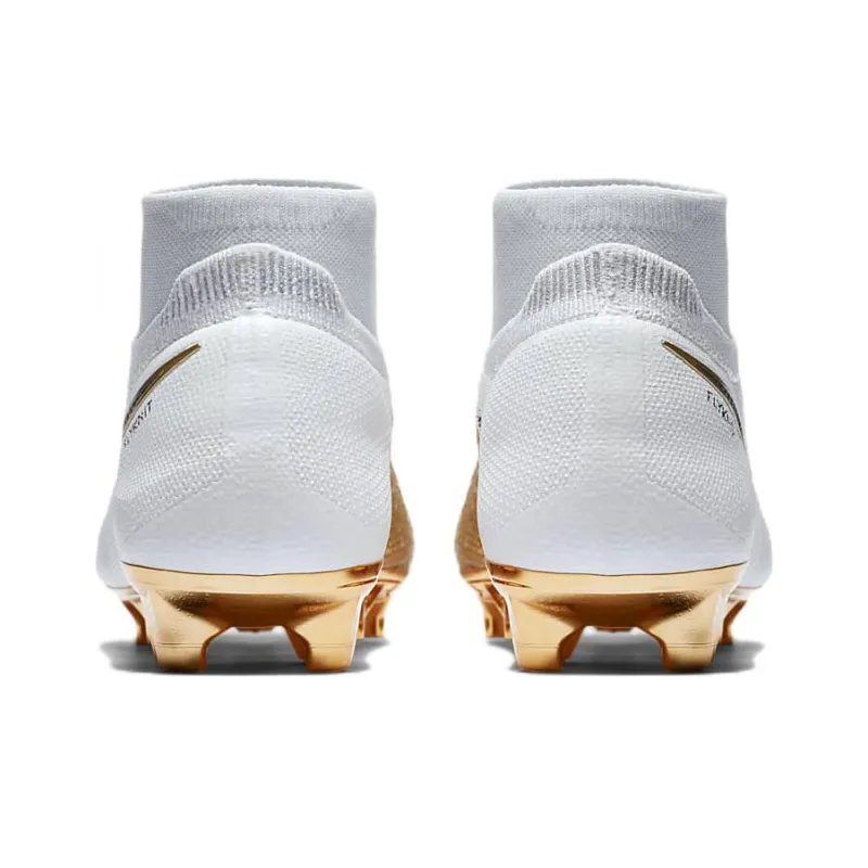 Nike Phantom Vision Elite Df Fg White Metallic Gold-4