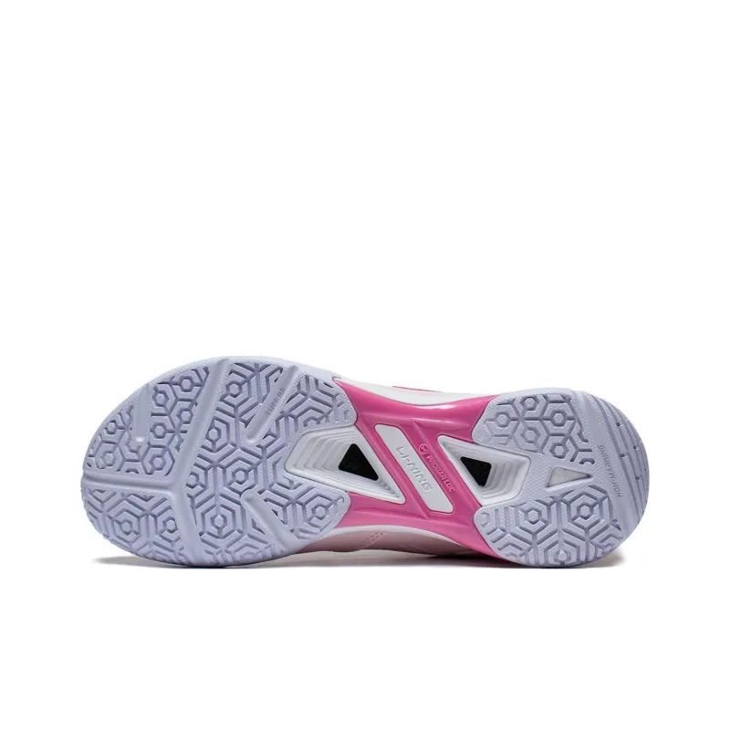 LiNing Blade Pro Anti Slip And Wear Resistant Breathable Low Top Badminton Shoes Unisex Primrose Pink-6
