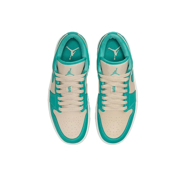 JORDAN 1 Low Tropical Teal Women's-3