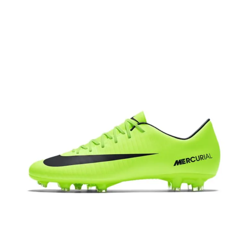 Nike Mercurial Victory Soccer Shoes Men Low-Top Neon Green/Black-0