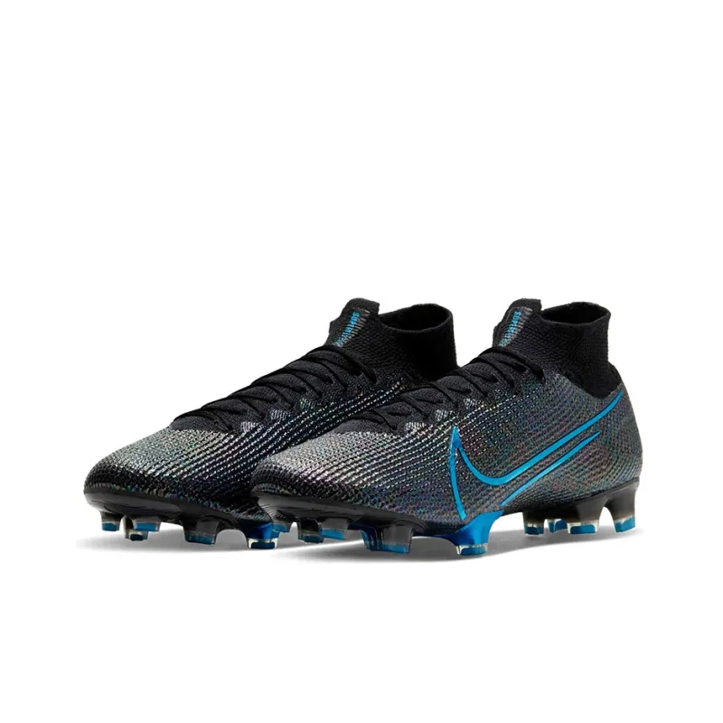 Nike Mercurial Superfly 7 Elite Fg Black Laser Blue-2