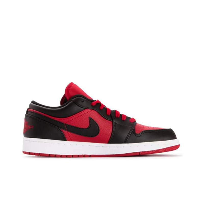 Jordan 1 Low Black Gym Red-1