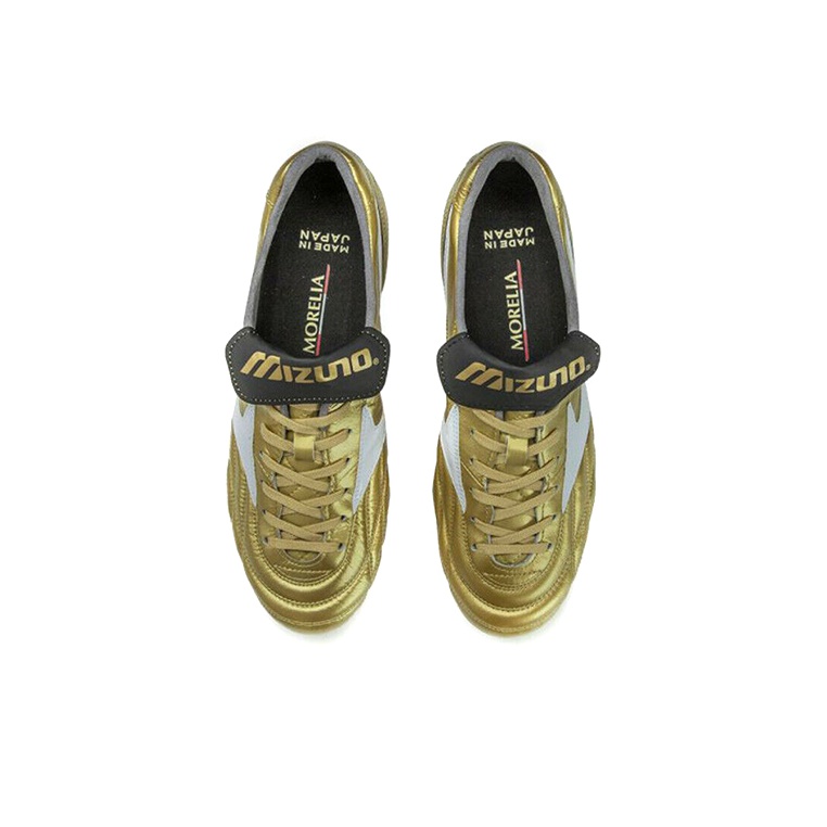 Mizuno MoRELIA DNA JAPAN シルバー/ゴールド スパイク