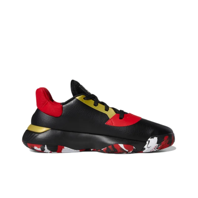 Adidas Pro Bounce 2019 Low Black Scarlet Gold-1