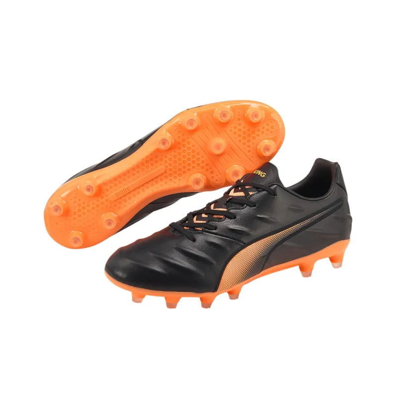 PUMA King Pro 21 Fg 'Black Orange'-4
