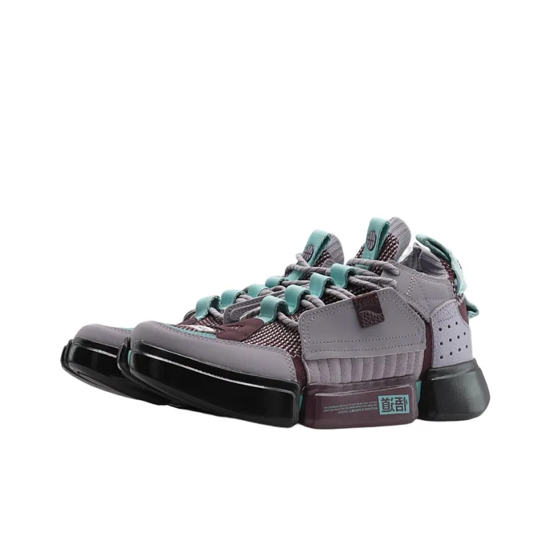 PFW X LiNing Ace Men's Shoes - Purple-2