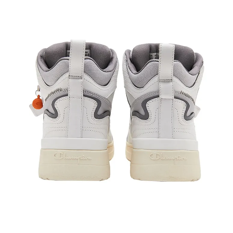 Champion Vintage Basketball Shoes Men High-Top Gray-3