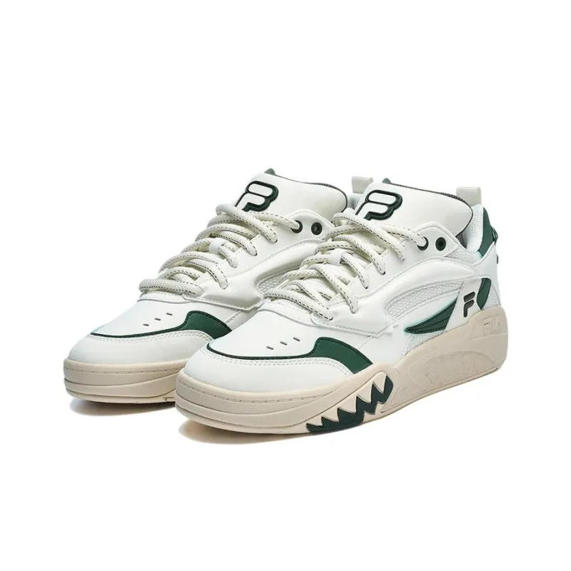 FILA FUSION Desperado Vintage Basketbal Shoes 'White Green'-1