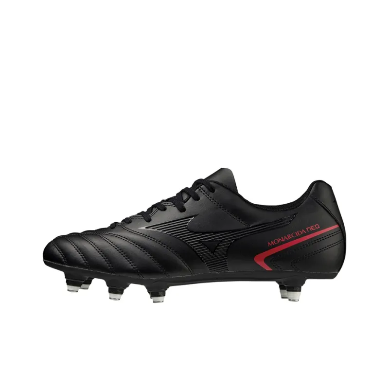 Mizuno Monarcida Neo Ii Select Si Soccer Shoes Unisex Black Red-0