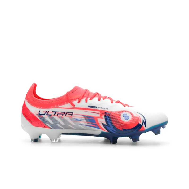 PUMA Ultra Ultimate Fg Ag X Christian Pulisic 'White Blazing Blue'-1