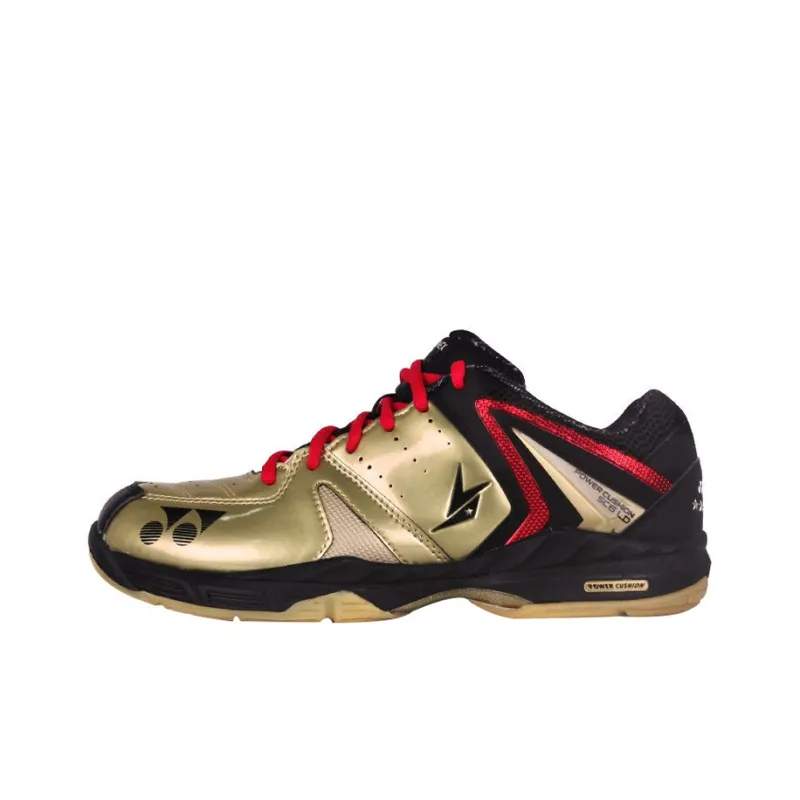 YONEX Power Cushion Badminton Shoes Men Low Top Gold-0