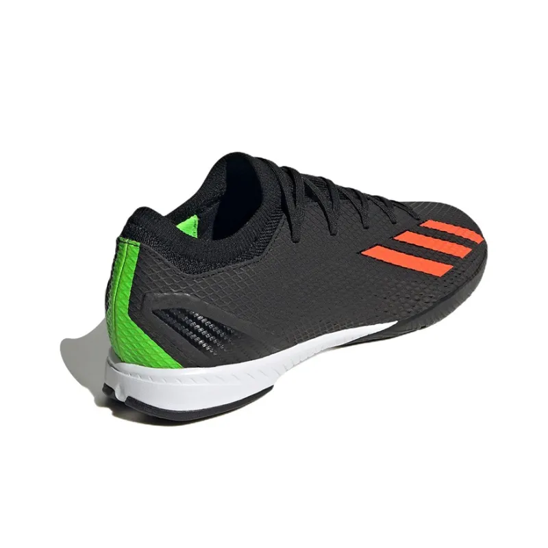 X Speedportal.3 Adidas In 'Black Team Solar Green'-3