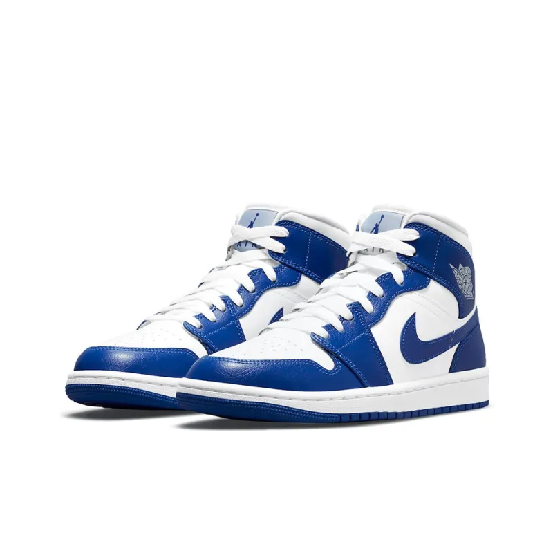 JORDAN 1 Mid Kentucky Blue Women's-2