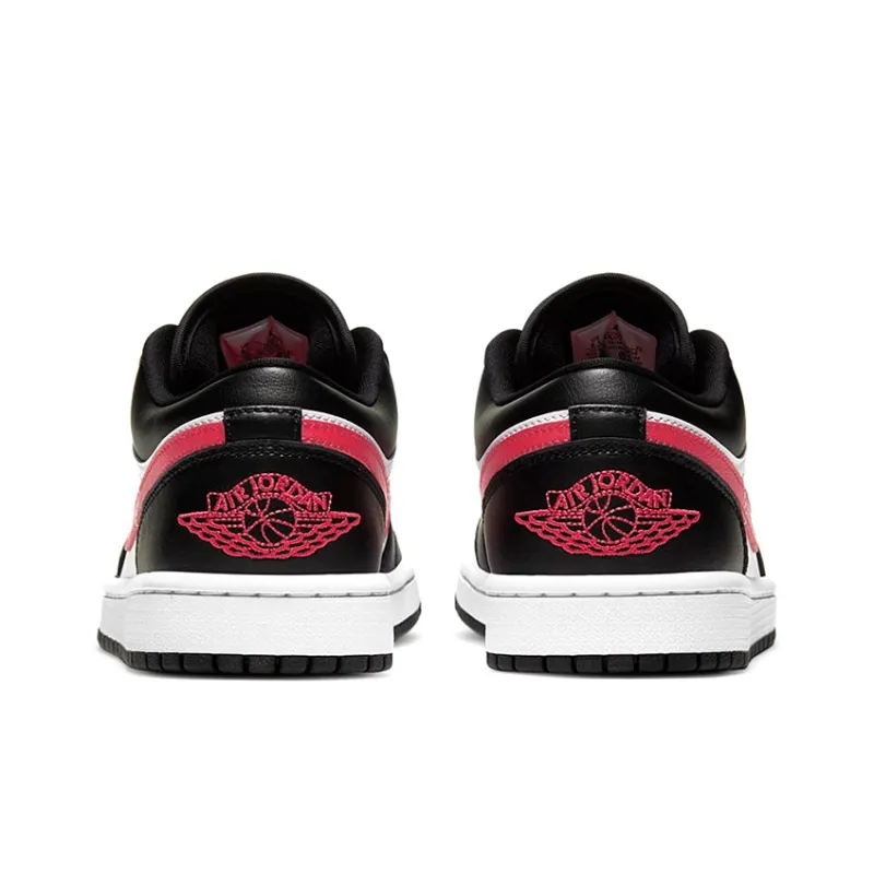 Jordan 1 Low Black Siren Red Women's-4
