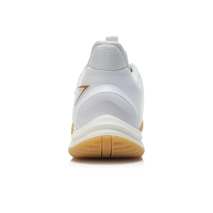 LiNing SE Shock Absorbers Slip Resistant, Abrasion Resistant, Breathable Low Top Badminton Shoes Men's White-3