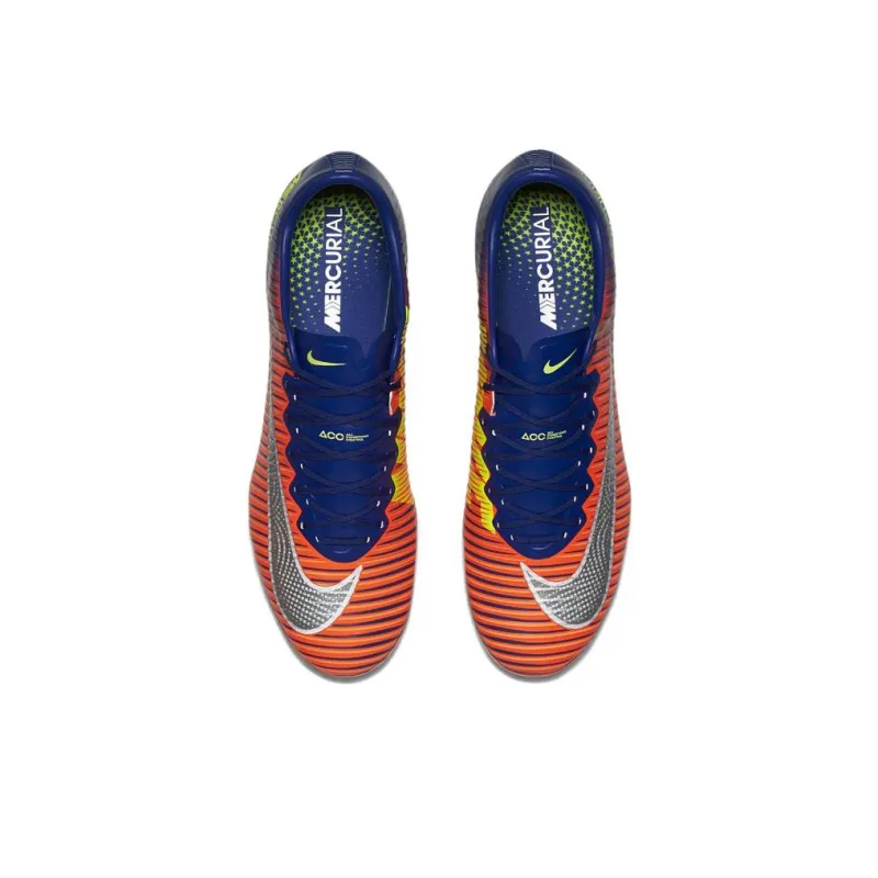 Nike Mercurial Vapor 11 Fg 'Blue Orange Silver'-3