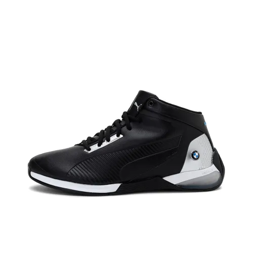 PUMA BMW M Series Training Shoes Men Mid-Top Black/White/Grey