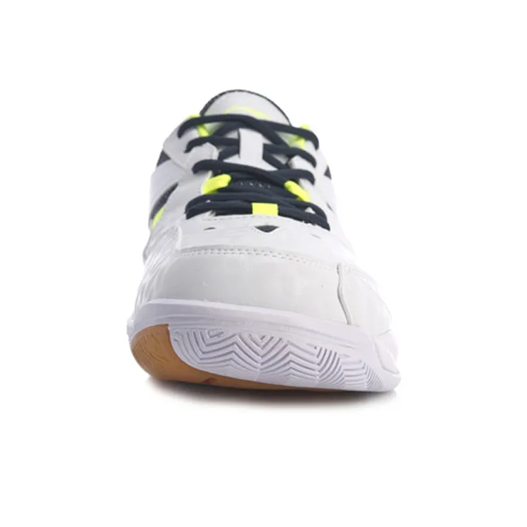 LiNing Koba Anti Slip And Wear Resistant Lightweight Low Top Badminton Shoes Unisex White Gray-3
