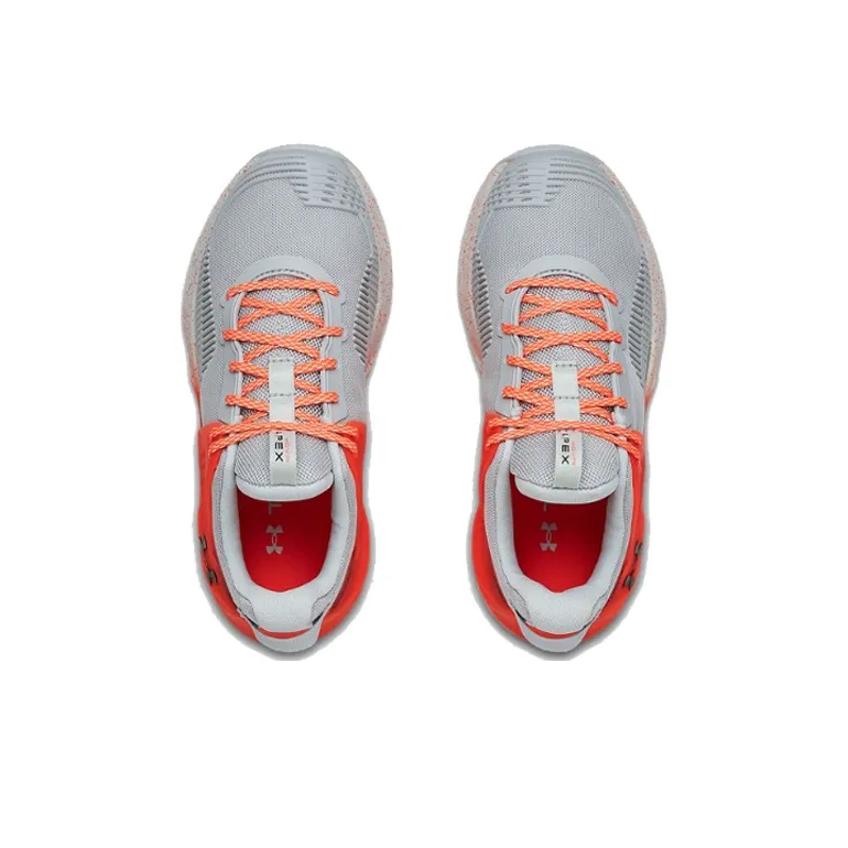 Under Armour Hovr Apex Running Shoes Grey/Orange Women's-3