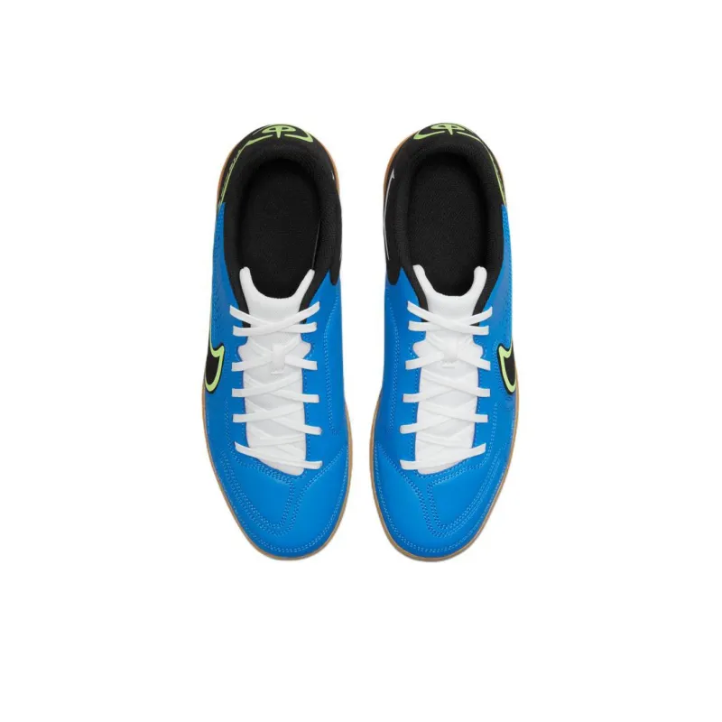 Nike Tiempo Legend 9 Club IC 'Light Photo Blue Lime Glow'-3