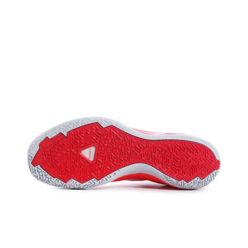 Nike Zoom Crusader Zoom Crusader Cushioned Slip-Resistant Low-Top Vintage Basketball Shoes Unisex Red-1