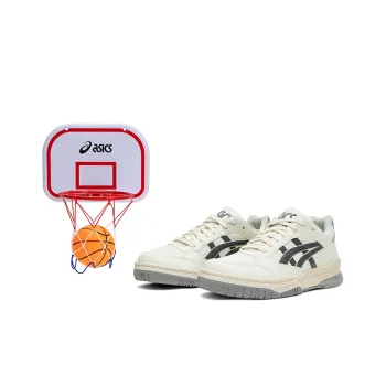 Asics Gel Spotlyte Vintage Basketball Shoes Unisex Low Top Stone Gray