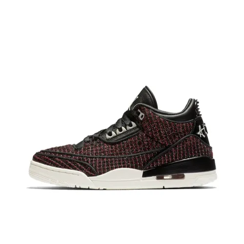 Jordan 3 Retro AWOK Vogue University Red Women's