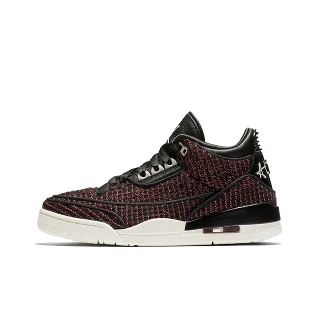 JORDAN 3 Retro Awok Vogue University Red Women's-0