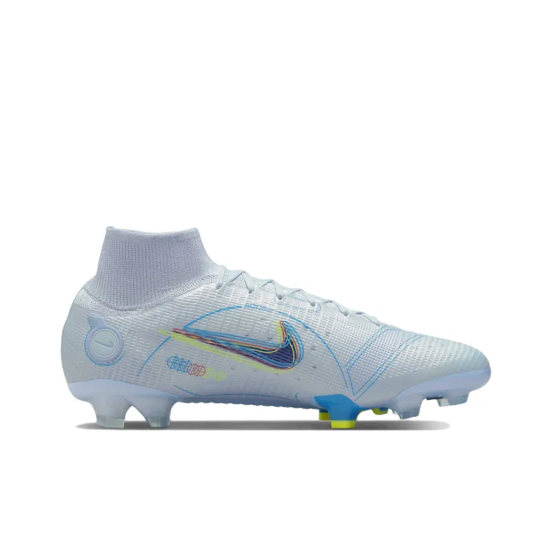 Nike Superfly 8 Elite Fg Football Grey Light Marine-1