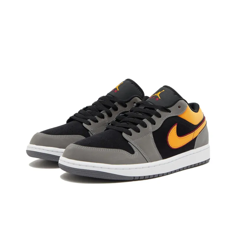 Jordan 1 Low SE Light Graphite Vivid Orange-1
