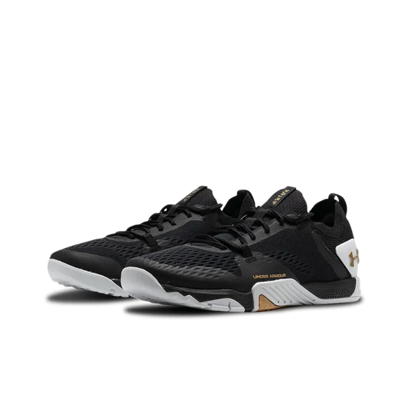 Under Armour Reign 2 TriBase 'Black Metallic Gold Luster' Women's-2